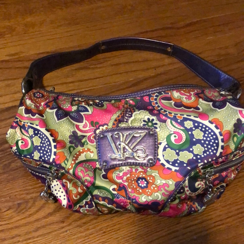 Kathy Van Zeeland Paisley purse